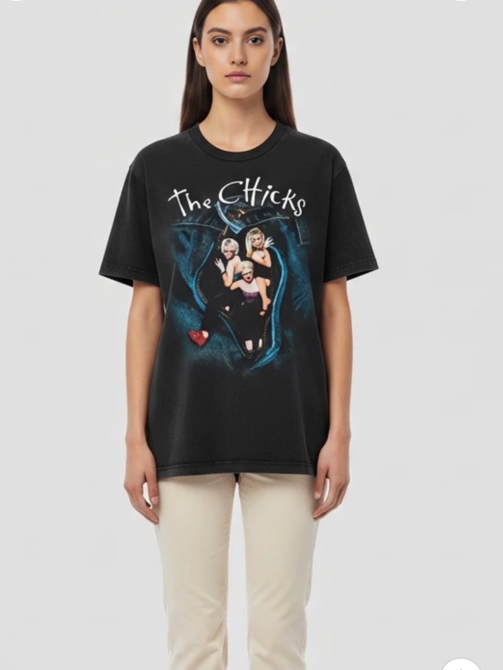 Black Graphic Short Sleeve Kids Tee
